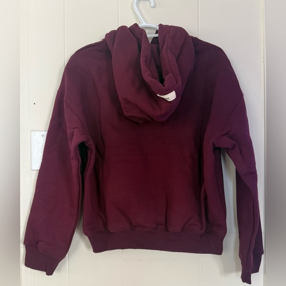 Classic Burgundy Hoodie - Picture 2 of 2